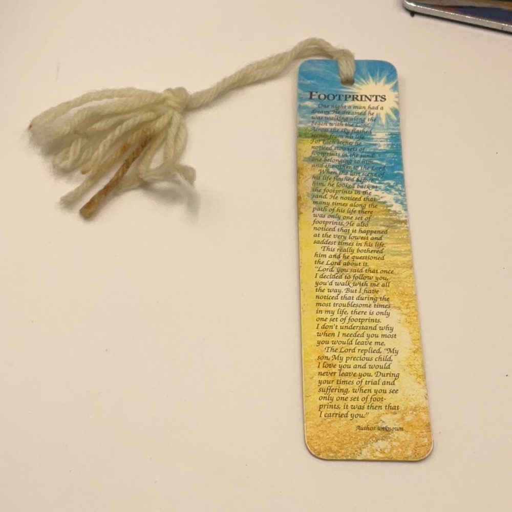 ⭐️ 10-4-10 Bookmarks - Footprints